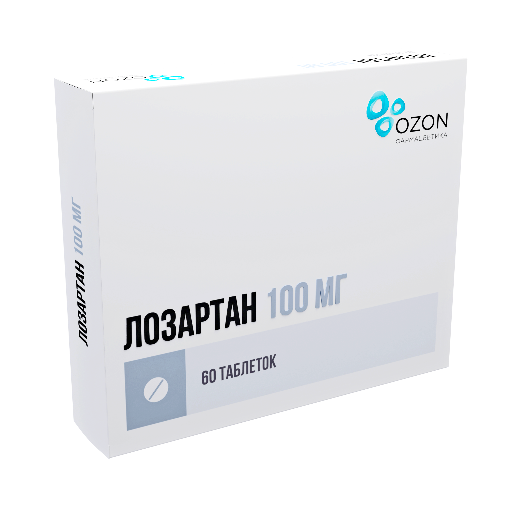 ЛОЗАРТАН 100МГ ТАБ. П/П/О №60