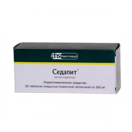 СЕДАЛИТ ТАБ П/О 300МГ №50