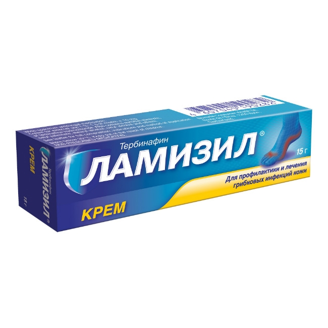 ЛАМИЗИЛ КРЕМ 1% 15Г