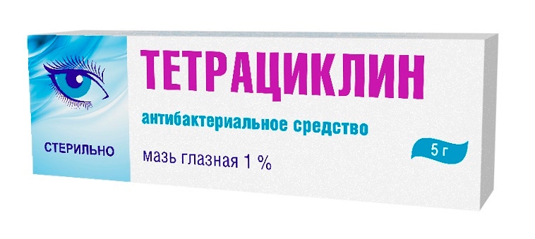ТЕТРАЦИКЛИН МАЗЬ ГЛАЗНАЯ 1% 5Г