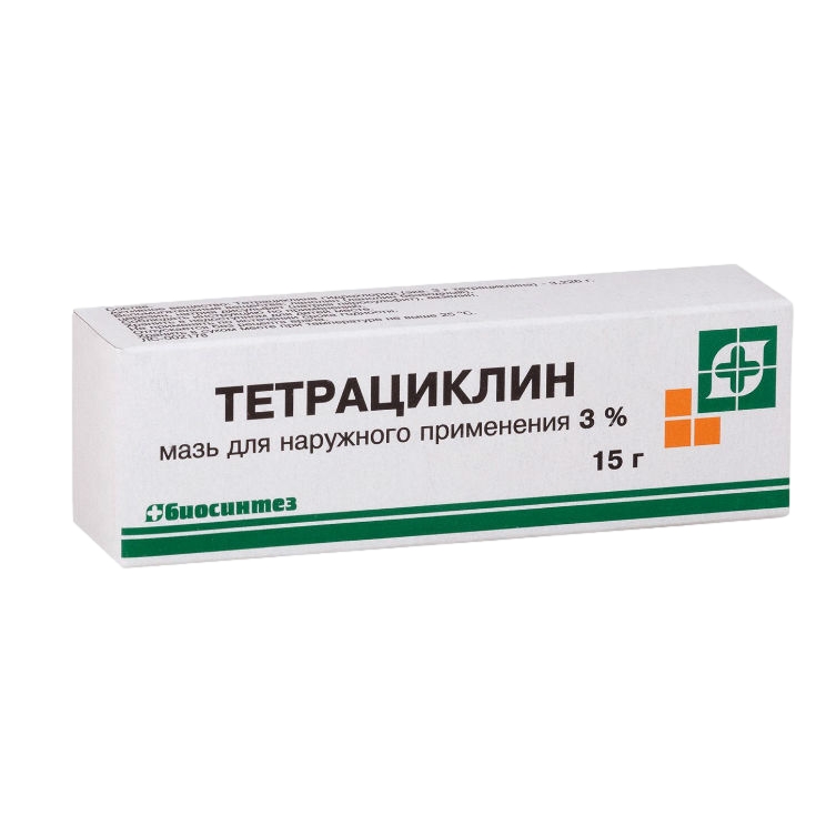 ТЕТРАЦИКЛИН МАЗЬ Д/НАРУЖ 3% 15Г ТУБА