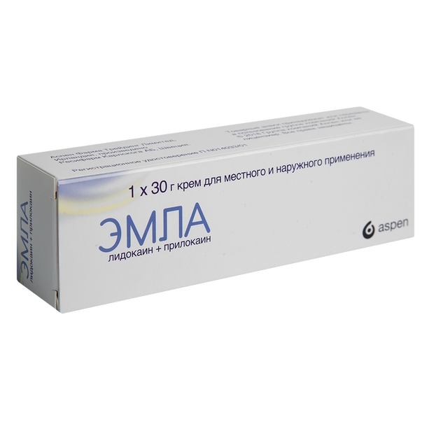 ЭМЛА КРЕМ Д/МЕСТН/НАРУЖ 30Г