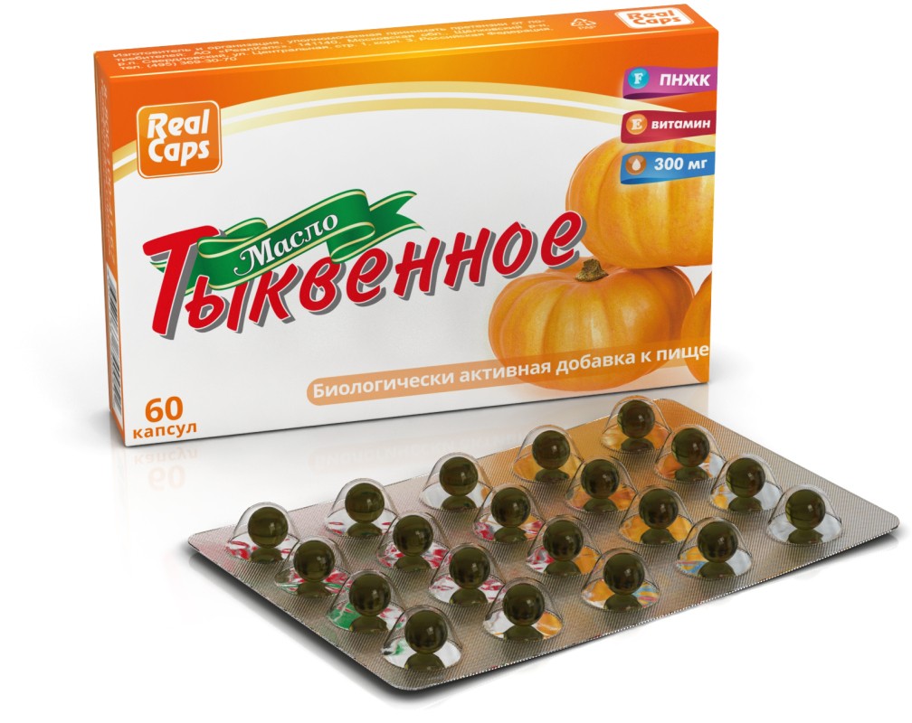 МАСЛО ТЫКВЕННОЕ КАПС №60