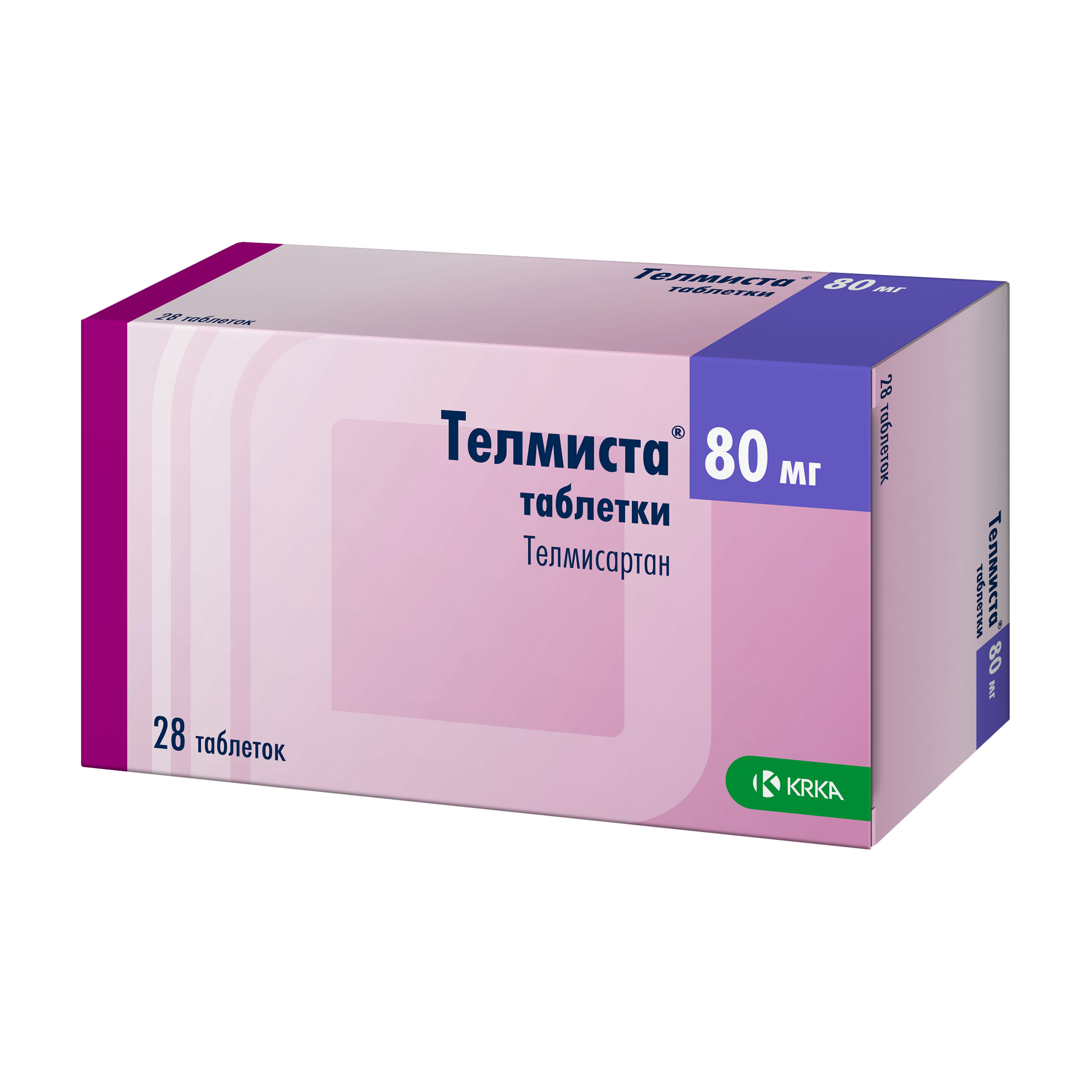 ТЕЛМИСТА ТАБ 80МГ №28