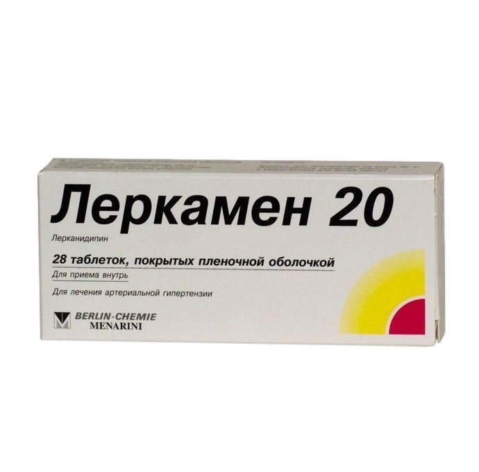 ЛЕРКАМЕН 20 ТАБ 20МГ №28
