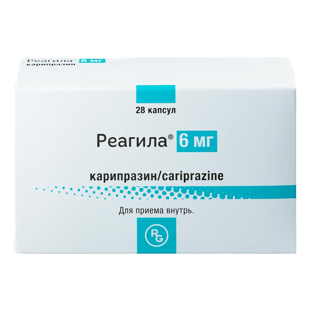 РЕАГИЛА КАПС 6МГ 28