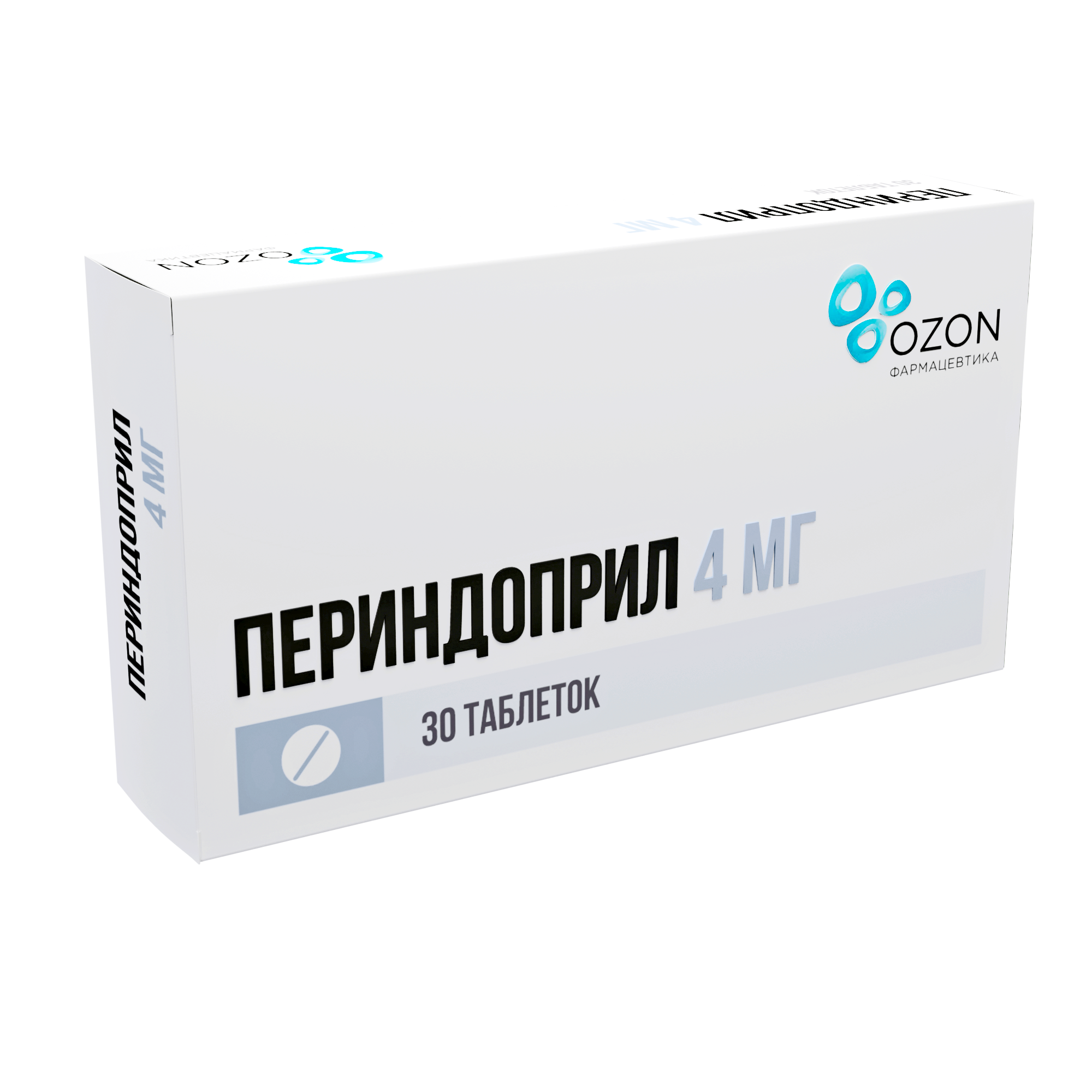 ПЕРИНДОПРИЛ ТАБ 4МГ №30