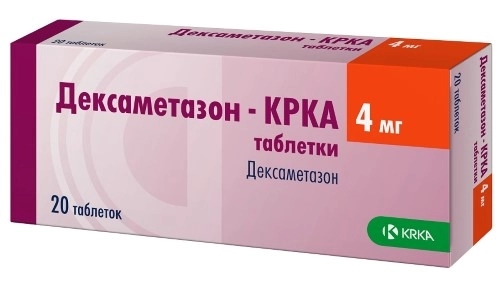 ДЕКСАМЕТАЗОН-КРКА ТАБ 4МГ №20