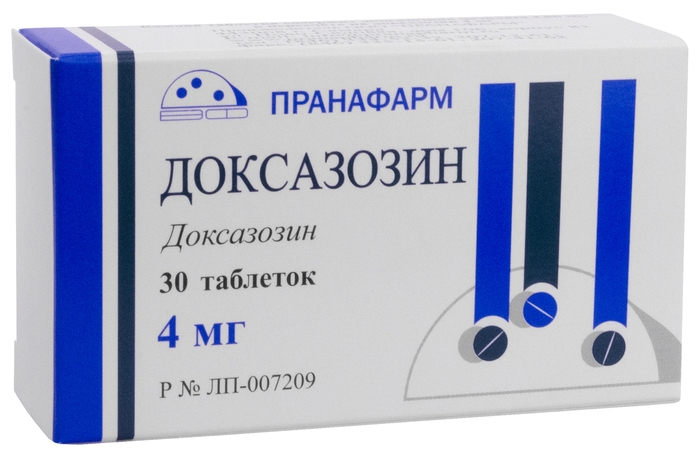 ДОКСАЗОЗИН ТАБ 4МГ №30