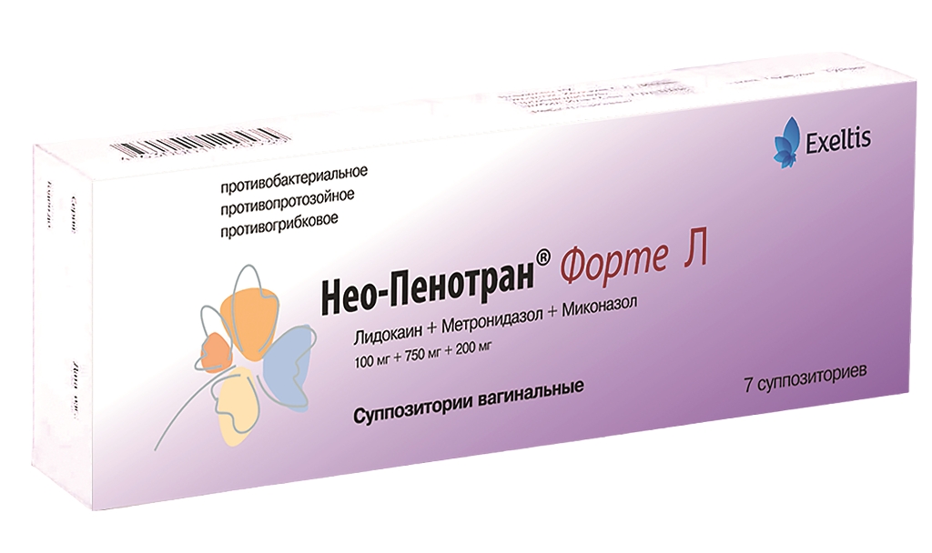 НЕО-ПЕНОТРАН ФОРТЕ Л СУПП ВАГИН №7