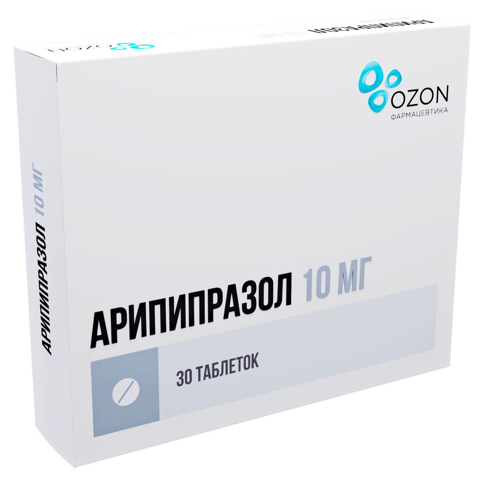 АРИПИПРАЗОЛ ТАБ 10МГ №30