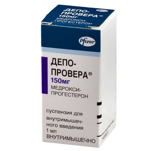 ДЕПО-ПРОВЕРА СУСП В/М 150МГ/МЛ 1МЛ №1 ФЛ