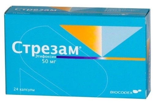 СТРЕЗАМ КАПС 50МГ №24