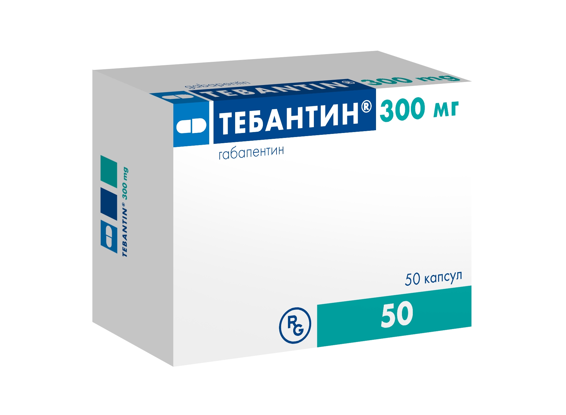 ТЕБАНТИН КАПС 300МГ №50