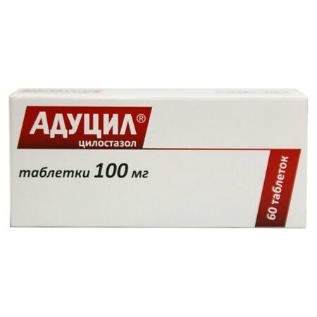 АДУЦИЛ ТАБ 100МГ №60