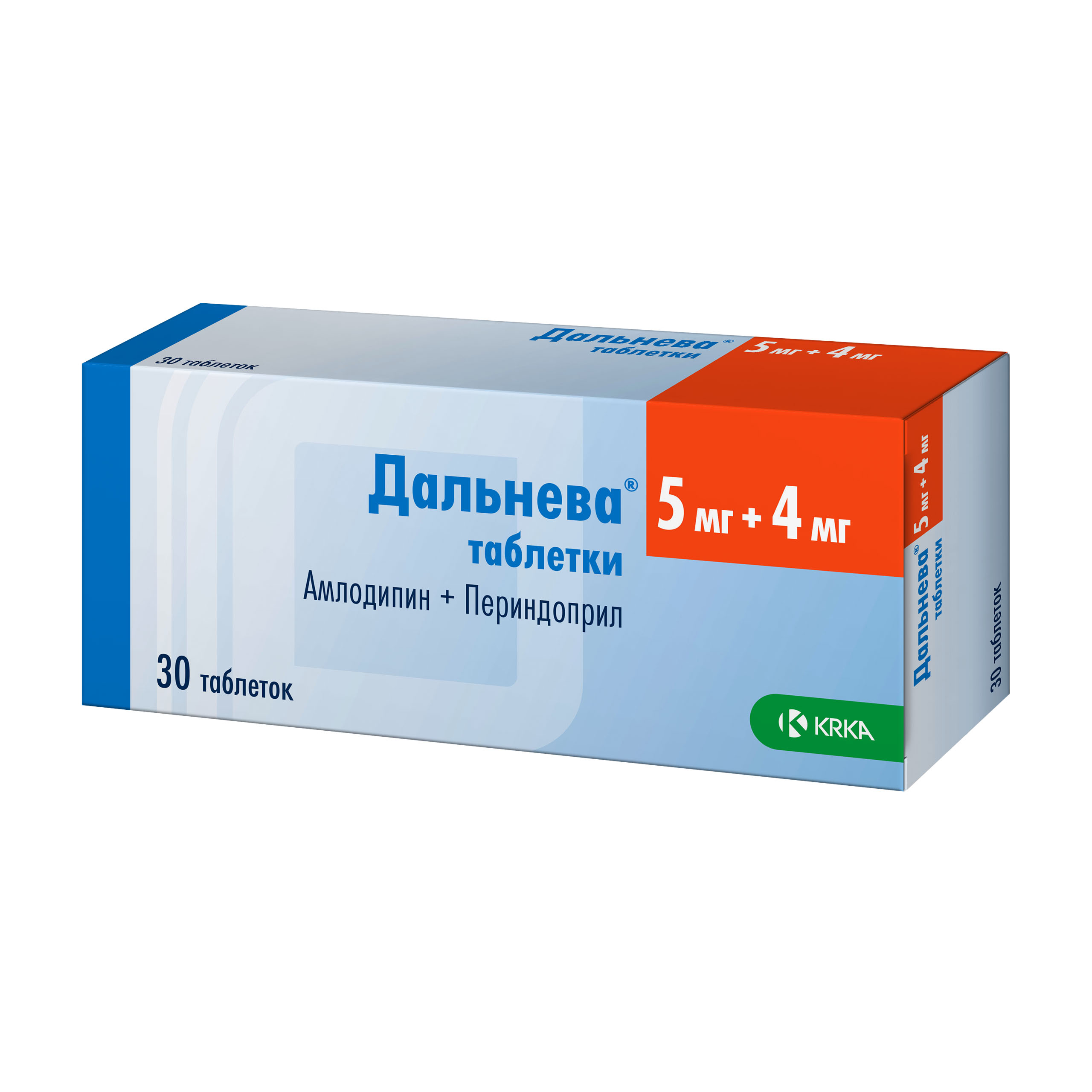 ДАЛЬНЕВА ТАБ 5МГ+4МГ №30