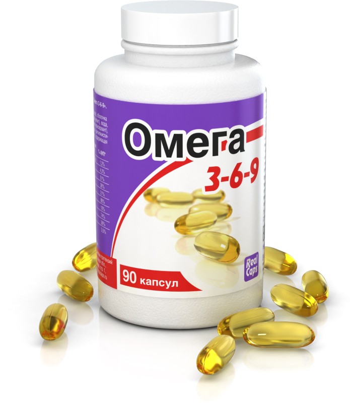 ОМЕГА 3-6-9 КАПС 1600МГ №90