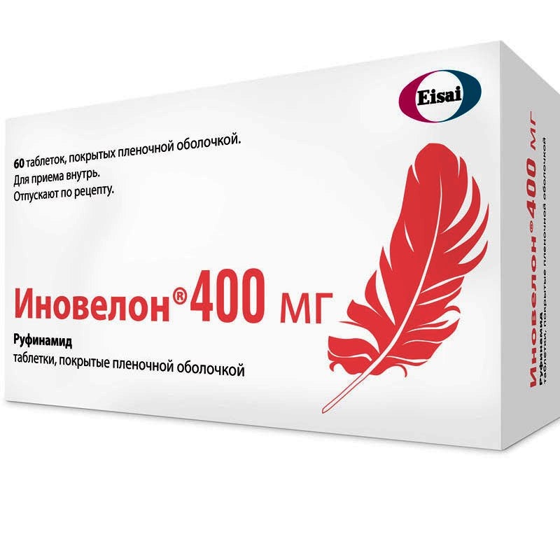 ИНОВЕЛОН 400МГ ТАБ П/О №60