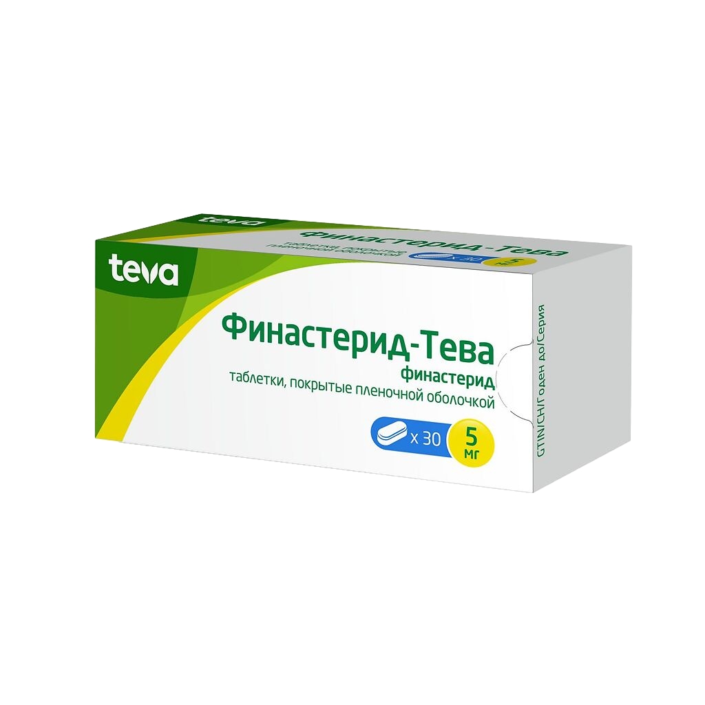 ФИНАСТЕРИД-ТЕВА ТАБ П/П/О 5МГ №30