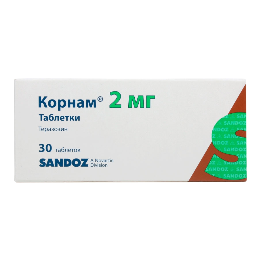 КОРНАМ ТАБ 2МГ №30