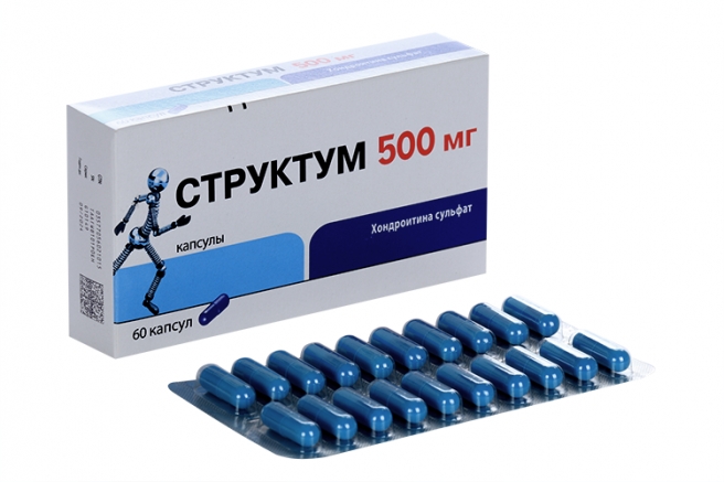 СТРУКТУМ КАПС 500МГ №60