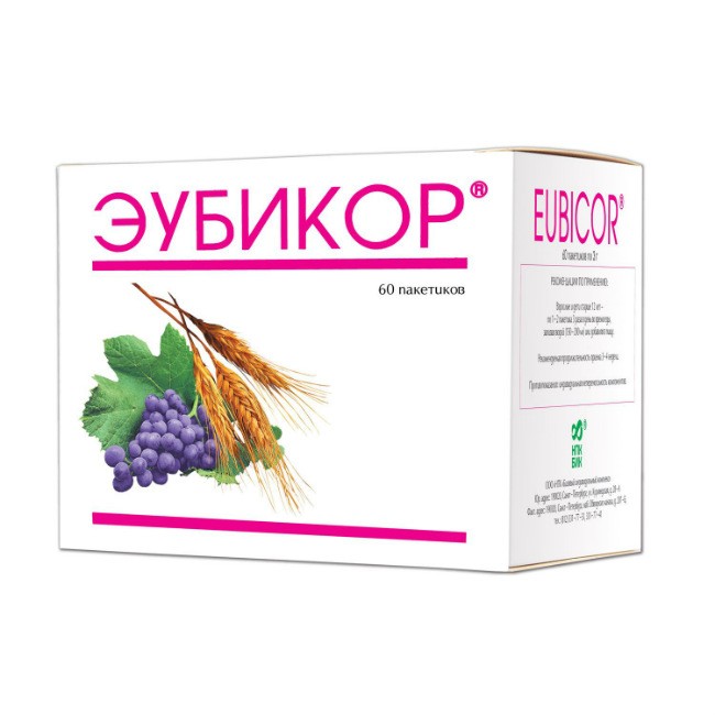 ЭУБИКОР ПОРОШ ПАКЕТИКИ 3Г №60