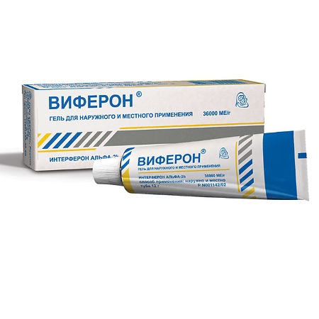 ВИФЕРОН ГЕЛЬ Д/МЕСТ 36000МЕ ТУБА 12Г