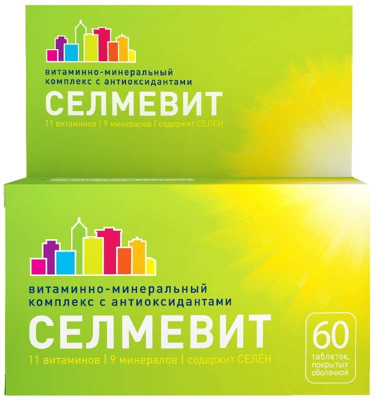 СЕЛМЕВИТ ТАБ №60 ЛС