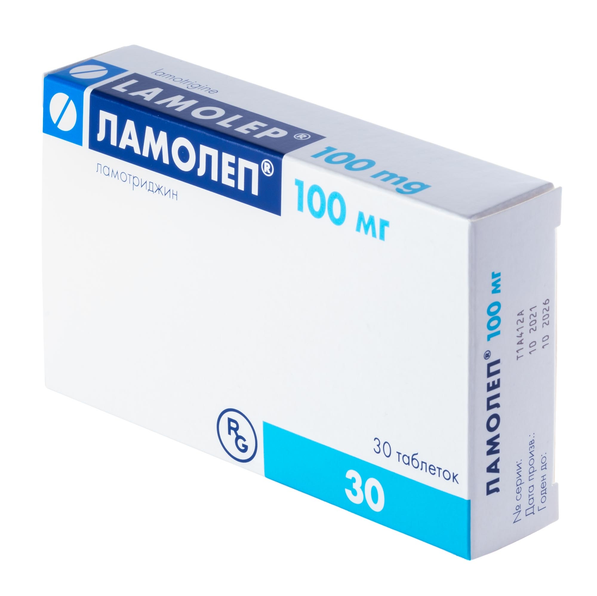 ЛАМОЛЕП ТАБ 100МГ №30