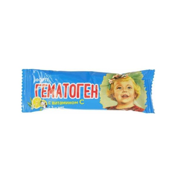 ГЕМАТОГЕН ФОРТЕ С ВИТАМИНОМ C 25Г