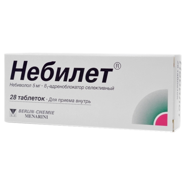 НЕБИЛЕТ ТАБ 5МГ №28
