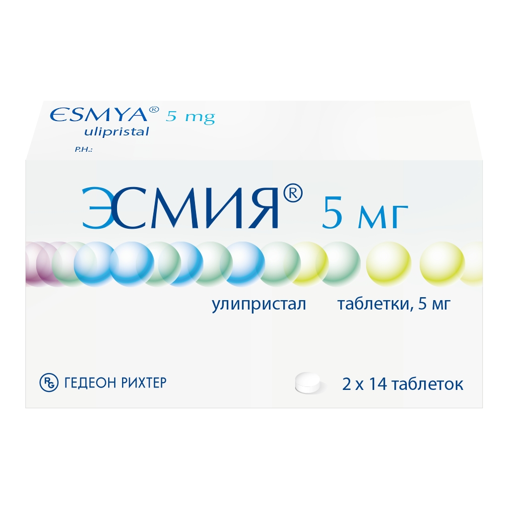 ЭСМИЯ ТАБ 5МГ №28