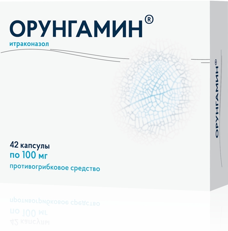 ОРУНГАМИН КАПС 100МГ №42