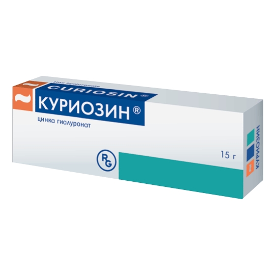 КУРИОЗИН ГЕЛЬ НАРУЖ 1,03МГ/Г 15Г