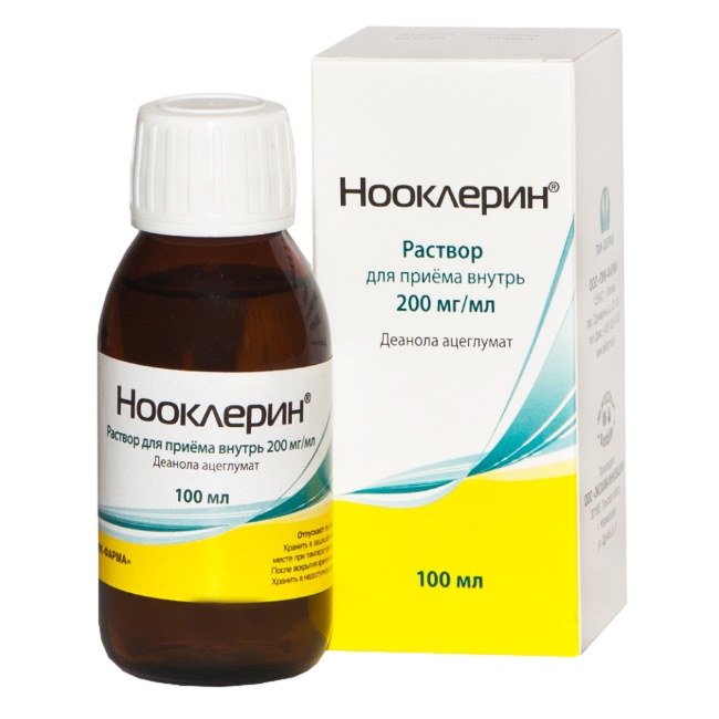 НООКЛЕРИН Р-Р ВНУТРЬ 20% ФЛ 100МЛ