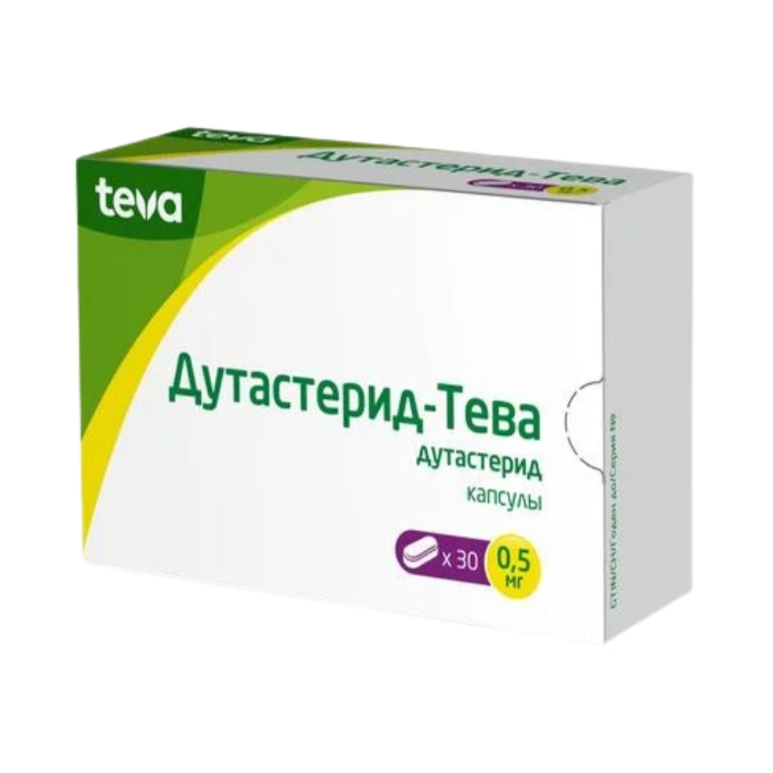 ДУТАСТЕРИД-ТЕВА КАПС 0,5МГ №30