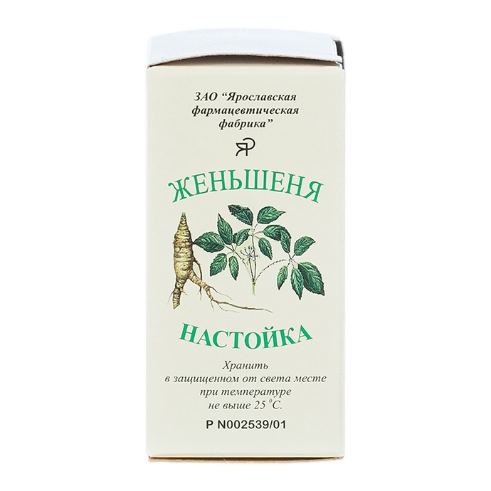 ЖЕНЬШЕНЬ НАСТОЙКА 25МЛ