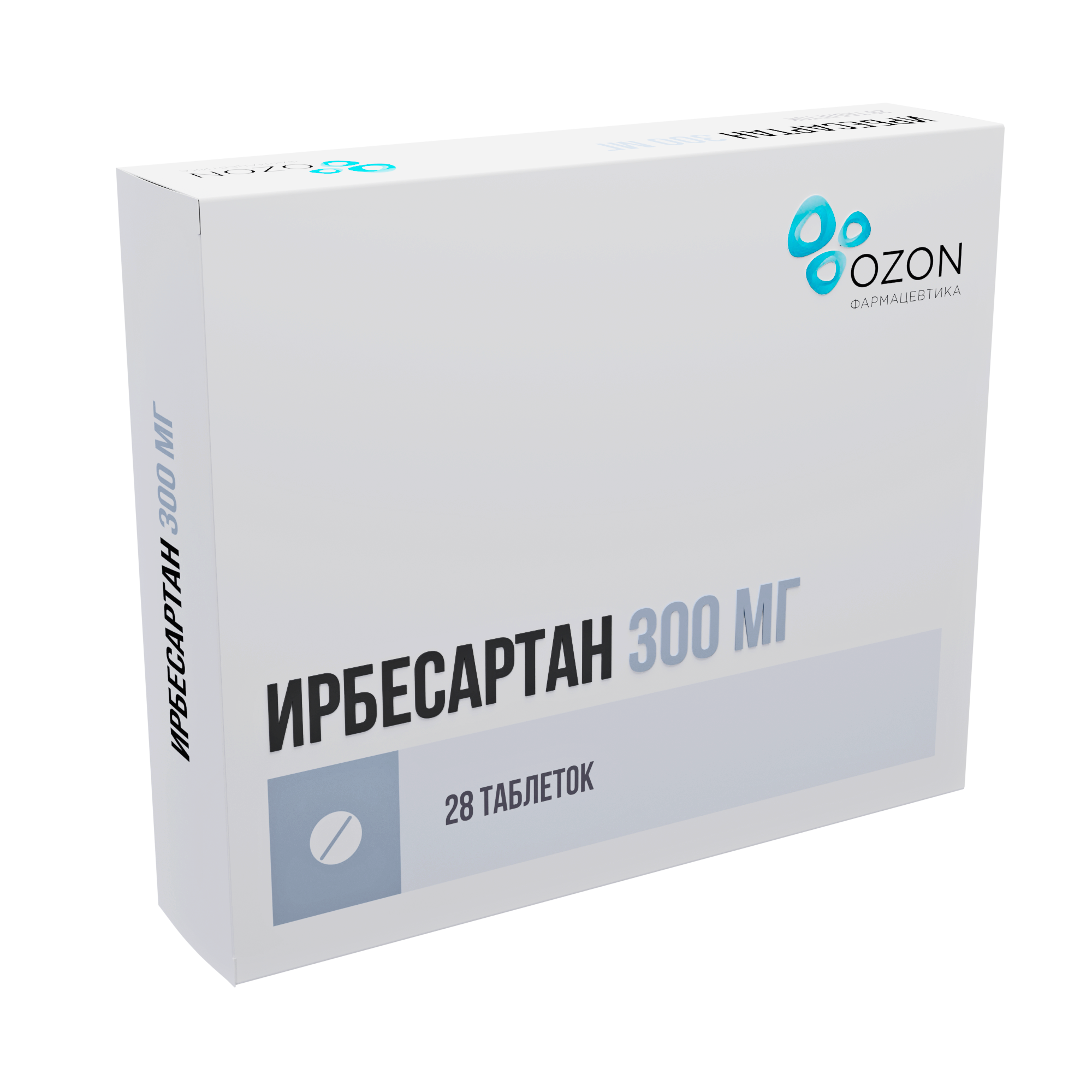ИРБЕСАРТАН ТАБ П/П/О 300МГ №28
