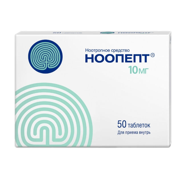 НООПЕПТ ТАБ 10МГ №50