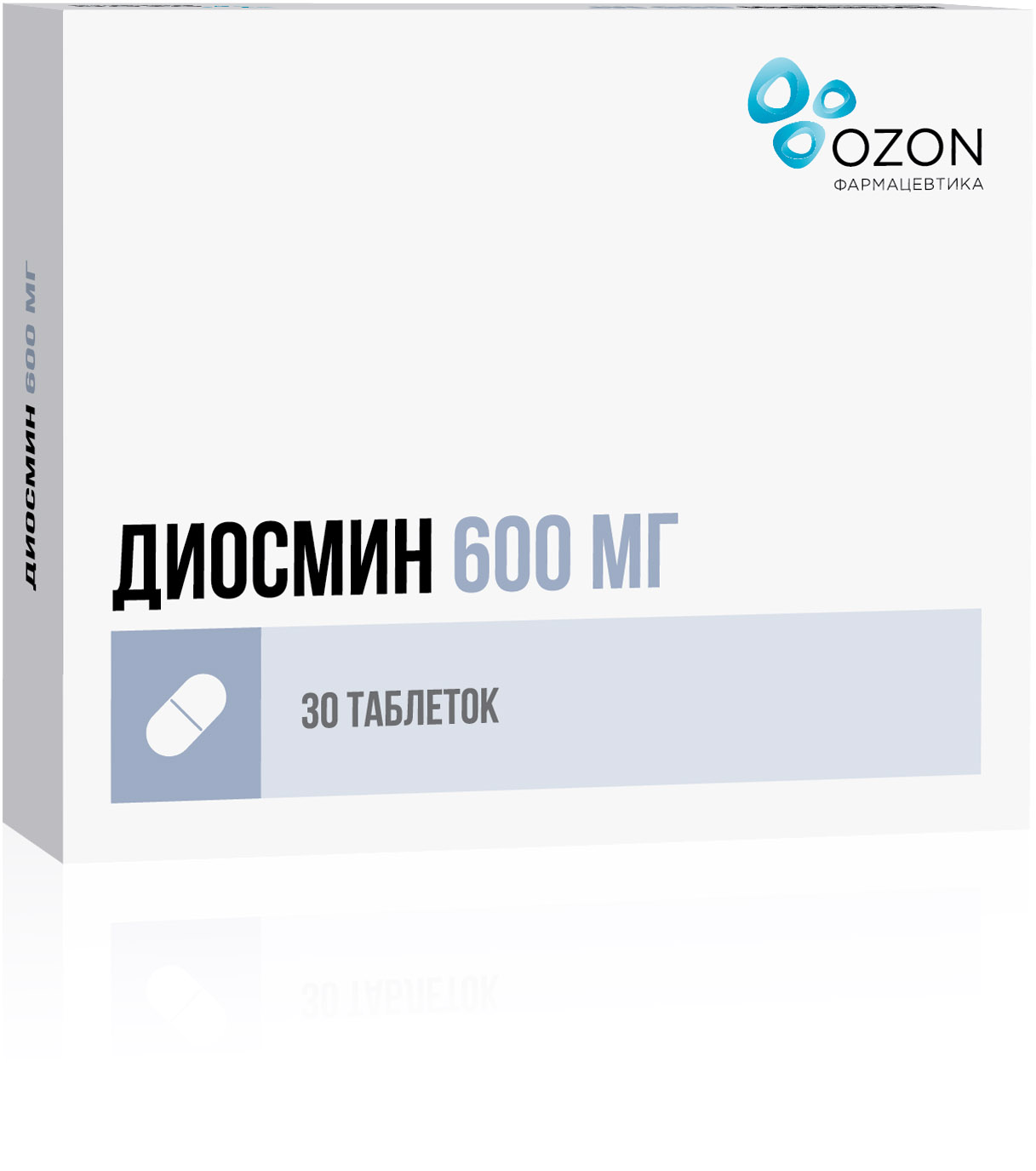 ДИОСМИН ТАБ П/П/О 600МГ №30