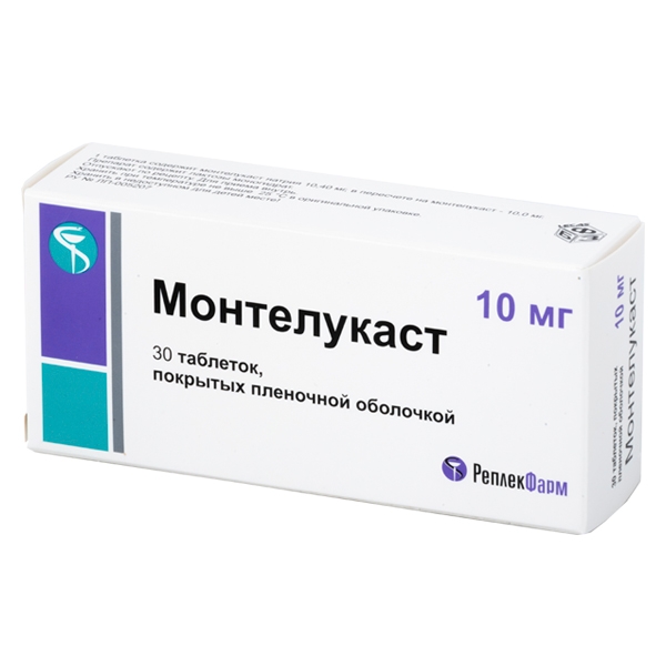 МОНТЕЛУКАСТ ТАБ П/О 10МГ №30