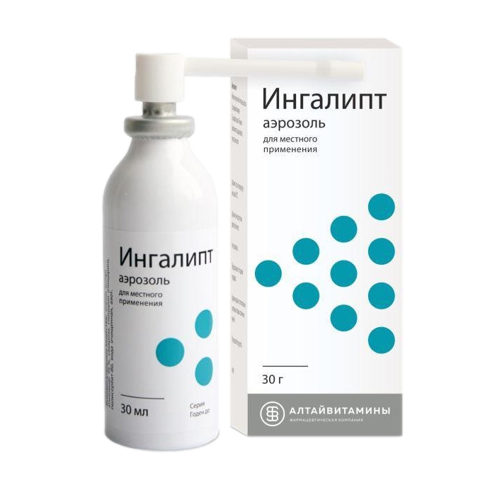 ИНГАЛИПТ АЭРОЗОЛЬ 30МЛ