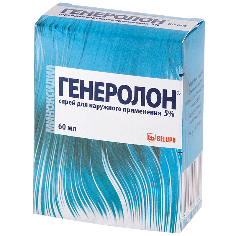 ГЕНЕРОЛОН СПРЕЙ Д/НАРУЖ 5% 60МЛ ФЛ