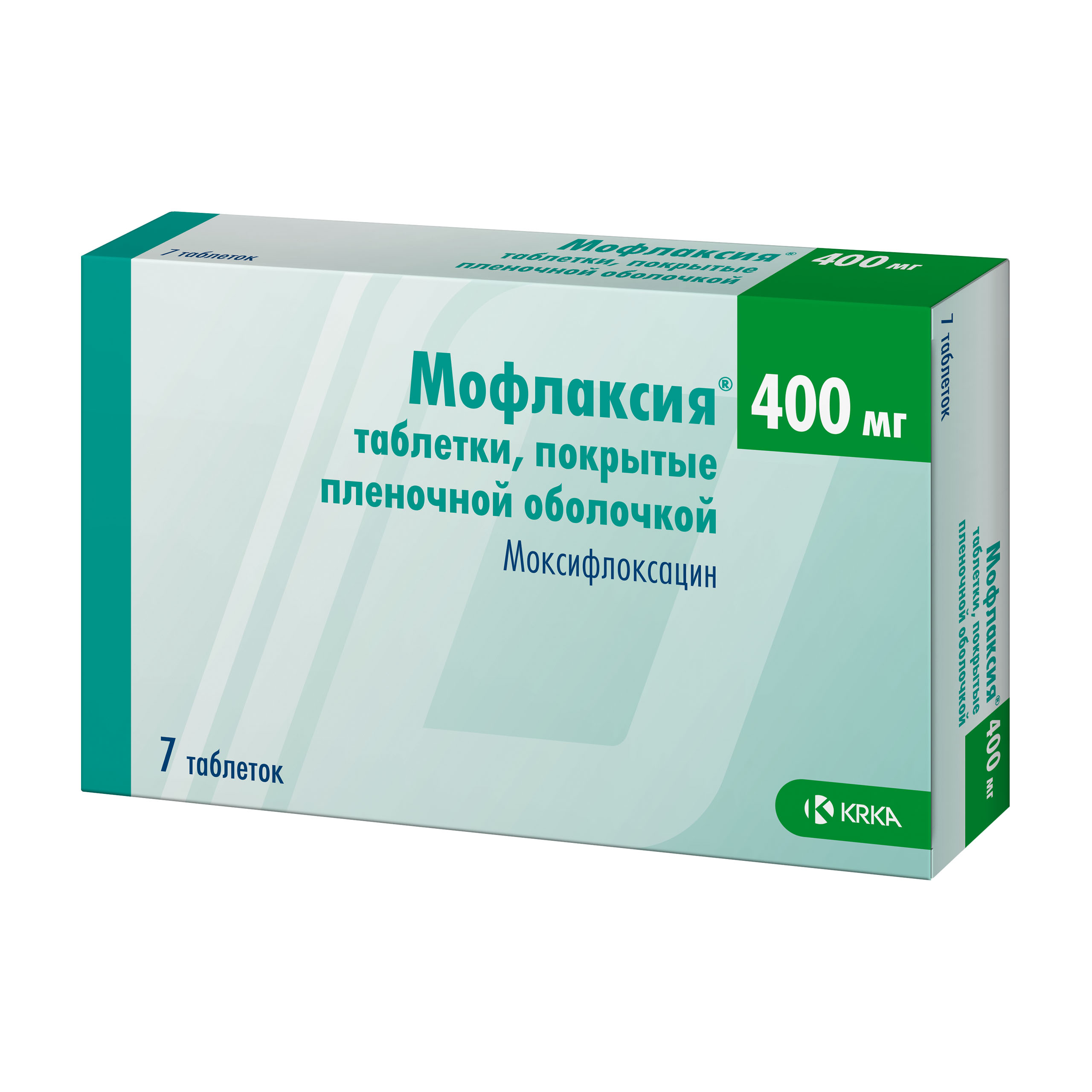 МОФЛАКСИЯ ТАБ П/О 400МГ №7