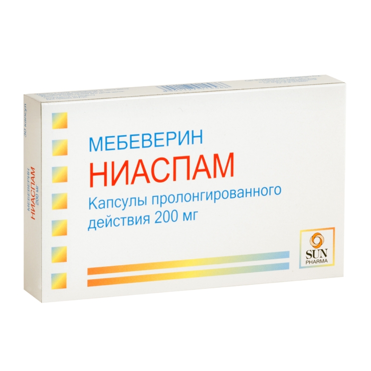 НИАСПАМ КАПС ПРОЛОНГ 200МГ №30