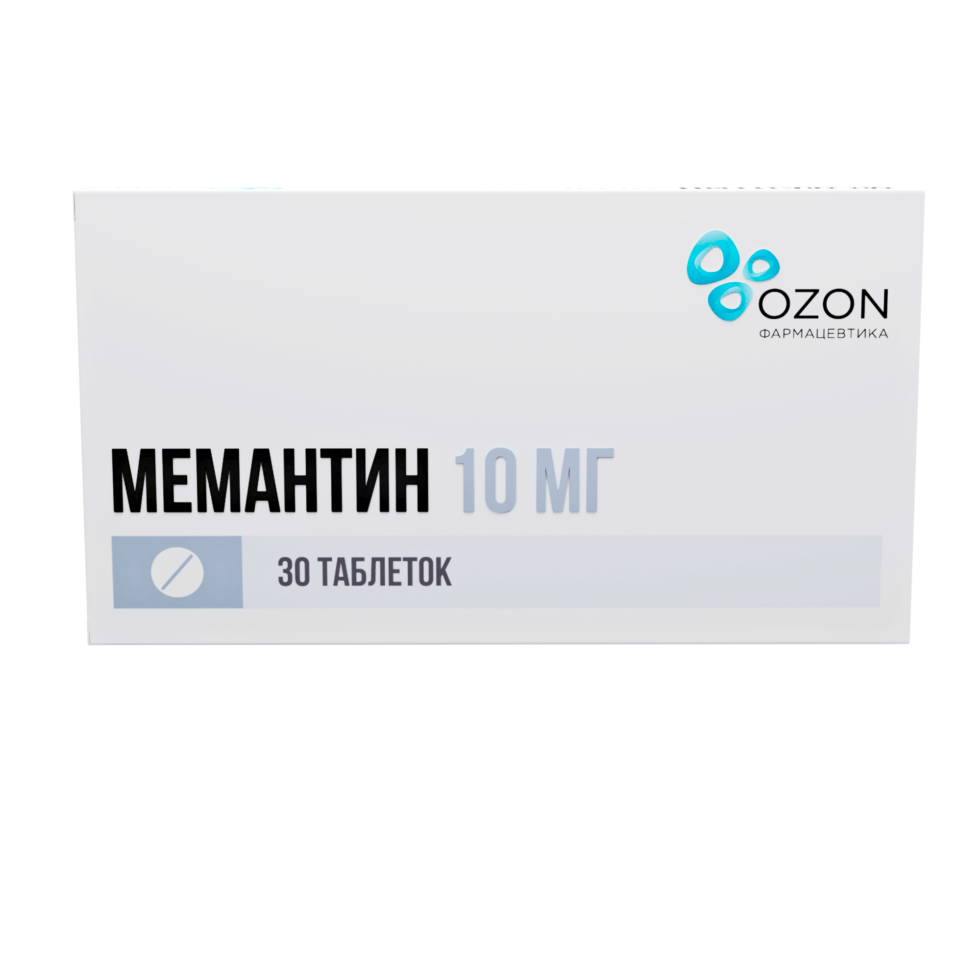 МЕМАНТИН ТАБ П/П/О 10МГ №30
