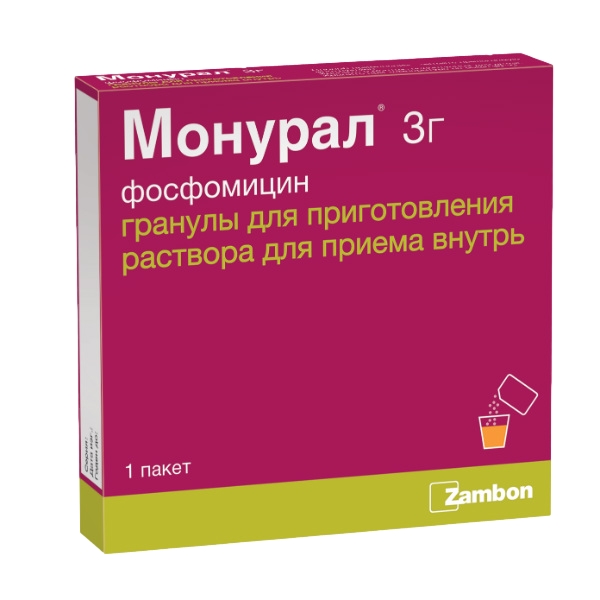 МОНУРАЛ ГРАН Д/Р-РА ВНУТРЬ ПАКЕТЫ 3Г №1