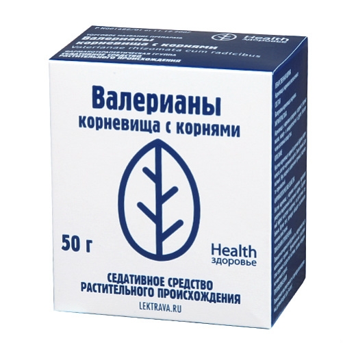 ВАЛЕРИАНЫ КОРНЕВИЩА С КОРНЯМИ 50Г