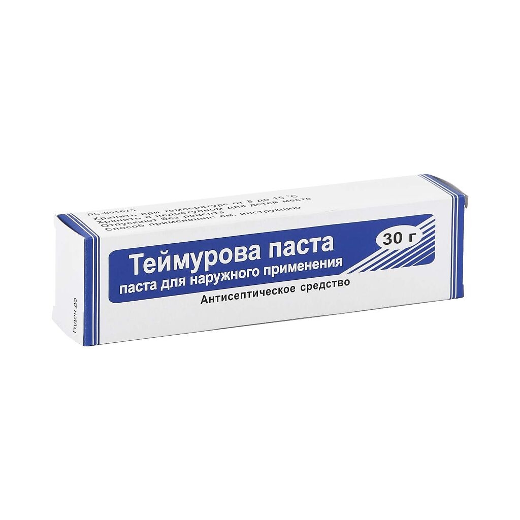 ТЕЙМУРОВА ПАСТА Д/НАРУЖ 30Г ТУБА