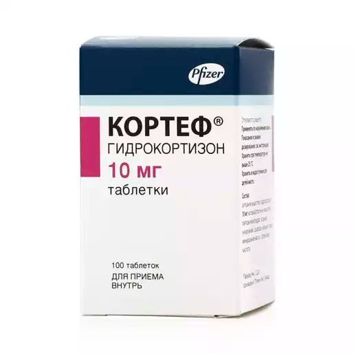 КОРТЕФ 10МГ ТАБ №100